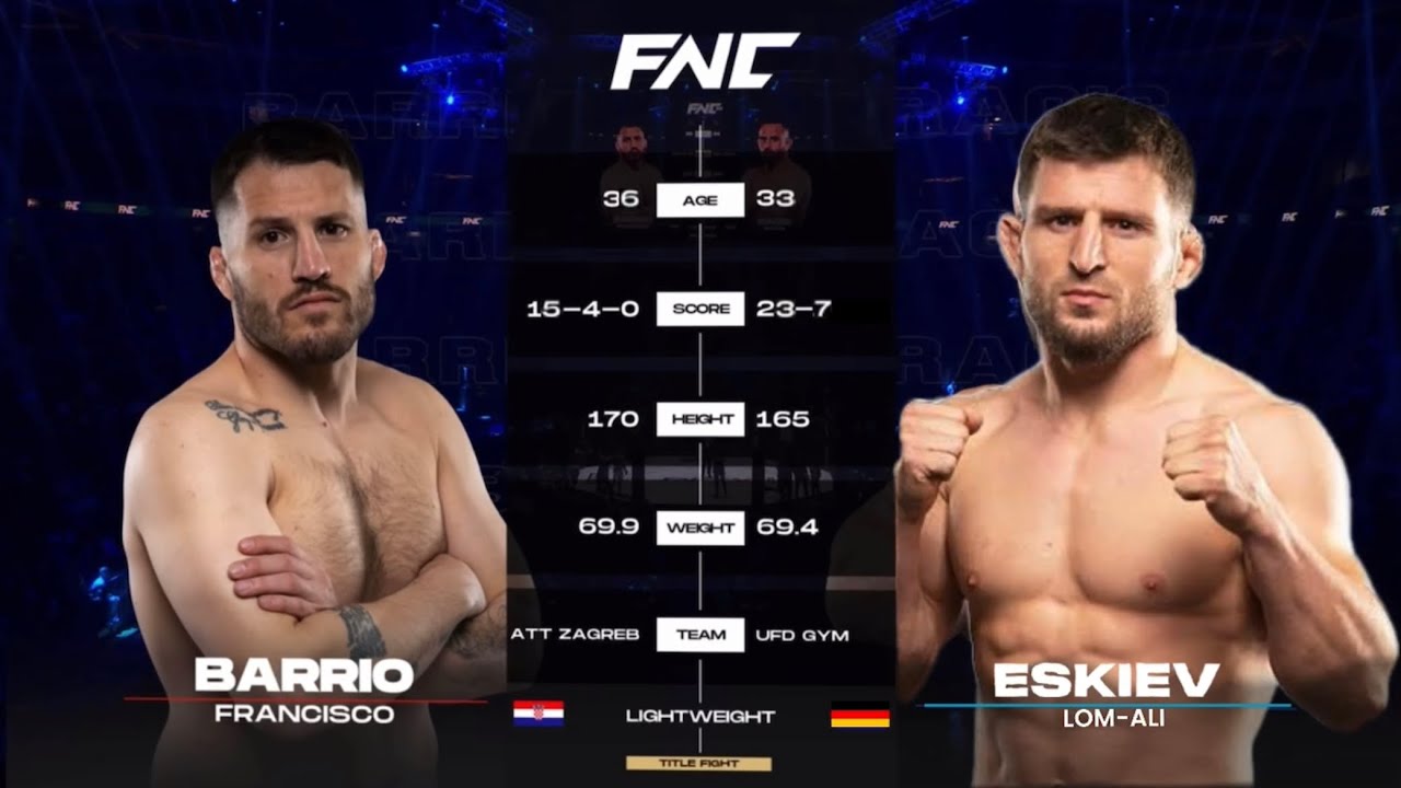 Франсиско Баррио против Лом-Али Эскиева | Обзор боя перед поединком