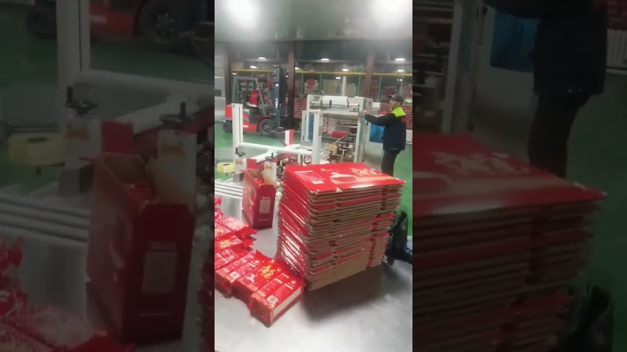 Semi-auto Brick Shape Vacuum Packing Machine at Customer's Site