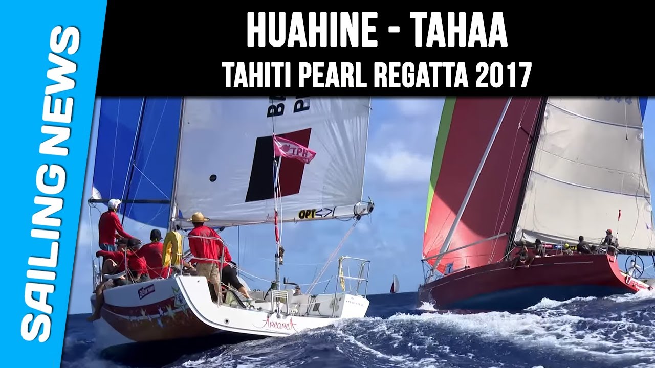 ⁣Tahiti Pearl Regatta 2017 - Ralliement Huahine - Tahaa