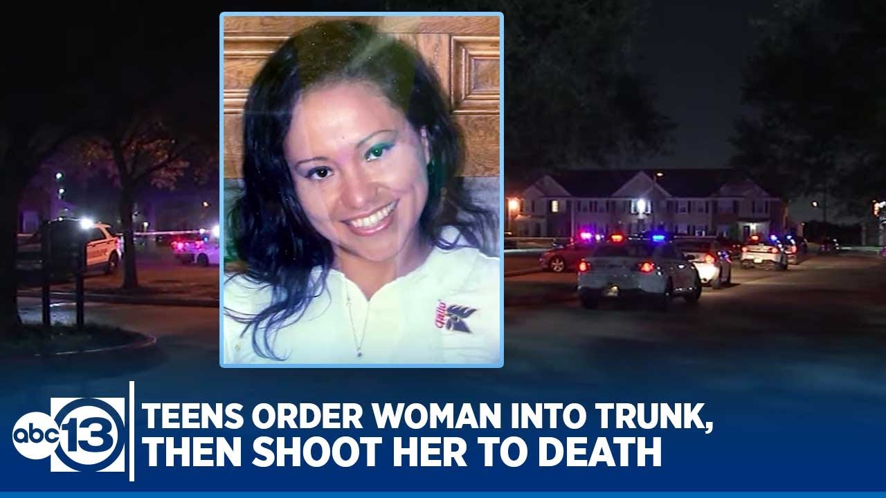 Teens order woman into trunk, then shoot her to death, sources say