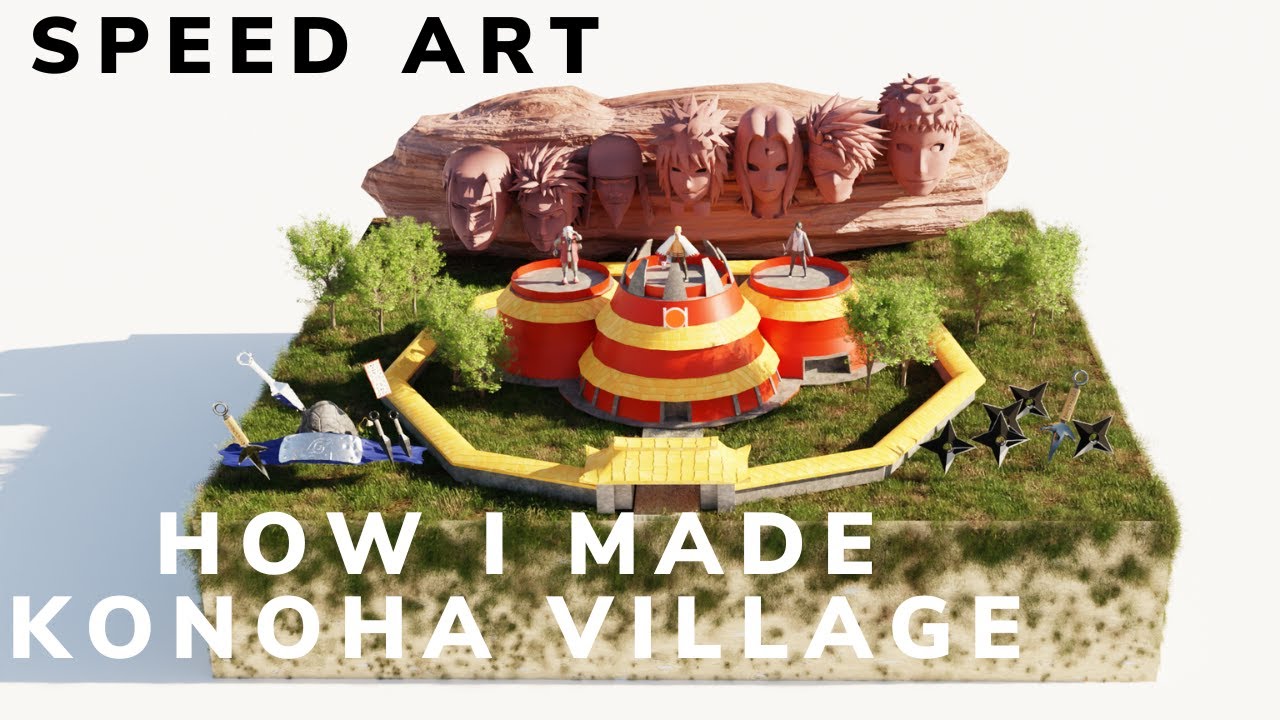 blender 3.0 road to naruto - YouTube