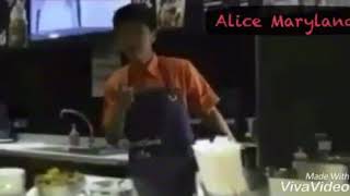 Haqiem rusli berlakon mini drama di TV (MOCHA KAU BAHAGIA)