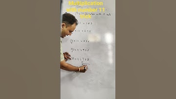 multiplication with number 11 trick#multiplication#tricks#mathstricks#algebra#algebratricks#maths