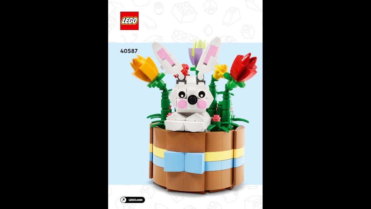 LEGO Instructions | Seasonal | 40587 | Easter Basket | Easter | Promotional