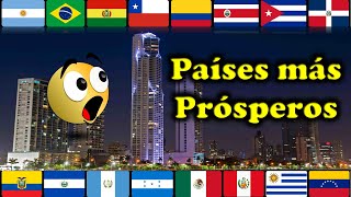 Países más prósperos de América Latina