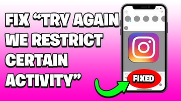 Fix Try Again Later We Restrict Certain Activity To Protect Our Community Problem On Instagram (FIX)