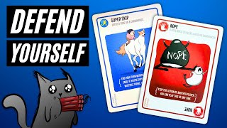 Top 10 DEFENSIVE Exploding Kittens Cards