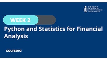 Python and Statistics For Financial Analysis Week 2 Quiz Assignments for Free