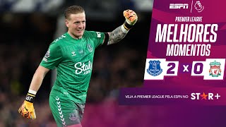 Pickford VIRA HERÓI, e Everton volta a vencer Liverpool em casa após 14 anos | Melhores Momentos