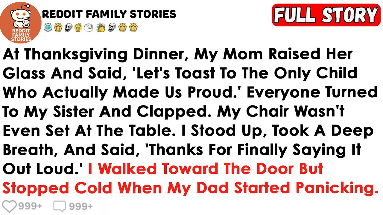 At Thanksgiving Dinner, My Mom Raised Her Glass And Said, ‘Let’s Toast To The Only Child Who Actuall