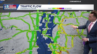 Icy travel Tuesday night, more snow coming (11-11-25)