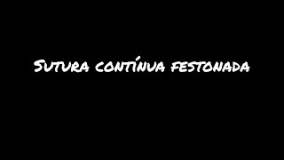 Sutura Odonto - Contínua Festonada