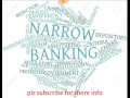 Narrow banking     banking basic in tamil