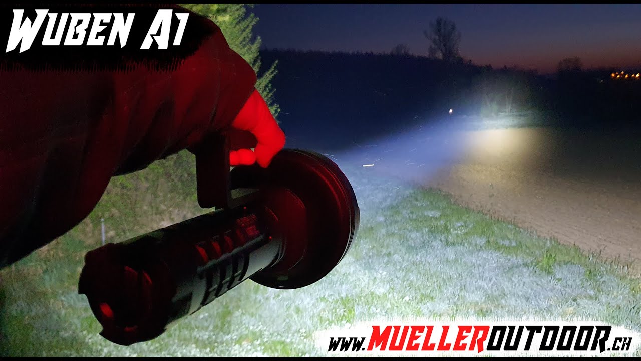 Müller Outdoor - Wuben A1 - 2.5km LED Suchscheinwerfer