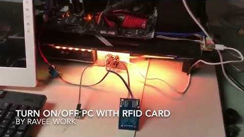 Turn ON/OFF PC with RFID Card