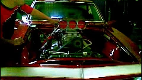 68 Camaro EFI 14-71 supercharged 350 first startup 68 camaro