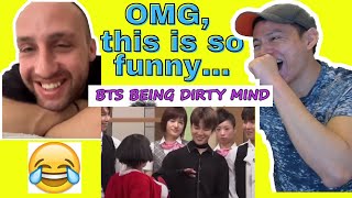 BTS (방탄소년단) | BTS Being Dirty Mind | BTS Funny moments | reaction video