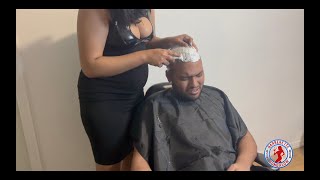 Barberette Nyra  Bully punishment headshave