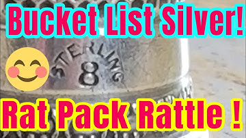 Bucket list SILVER !!!  Metal detecting new property with my Tarsacci MDT 8000 + A Rat Pack rattle!!