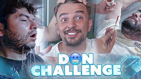 Kavurucu Sıcaklarda Buz Gibi Don Challenge!