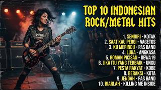 Download lagu 🔥 FULL ALBUM ROCK METAL INDONESIA | Lagu Rock Terbaik & Nostalgia 2000an | SENDIRI, JENGAH, BERAKSI