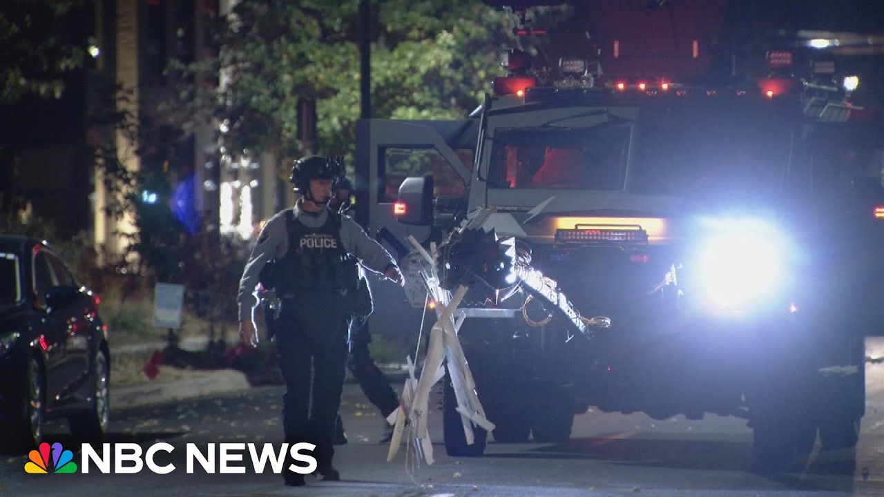 Minneapolis man accused of shooting neighbor arrested after lengthy standoff Minneapolis man accused of shooting neighbor arrested after lengthy standoff
