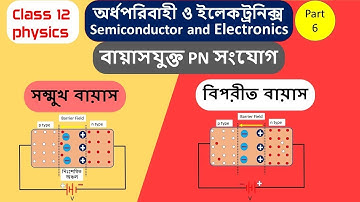 Semiconductors and Electronics class 12 in Bangla part 6 | Forward bias and reverse bias in Bangla |