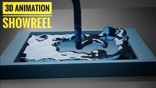 blender liquid simulation | Showreel 2023