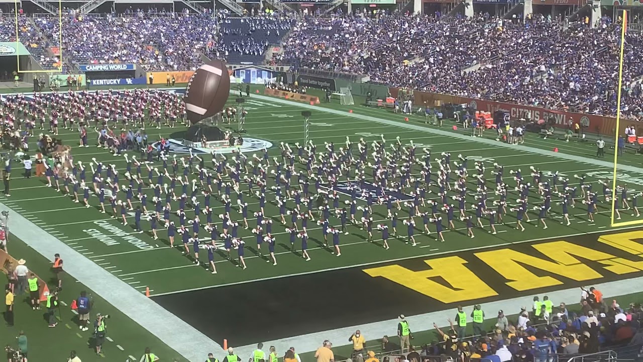 Citrus Bowl 2022 PreGame AllAmerican Cheerleaders Part 2 YouTube