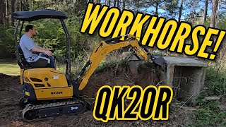 CFG QK20R: The MINI EXCAVATOR That Changed My Life (Seriously!)