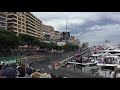 2019 Monaco F1 GP: First Lap, View from tribune K1.