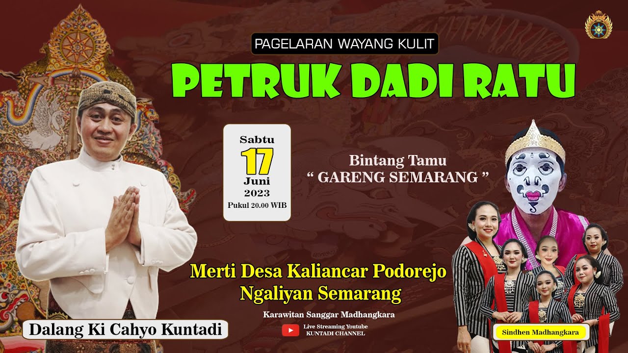 Wayang Kulit Ki Cahyo Kuntadi || 