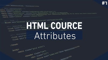 [ تعلم Html ] درس #06 -  شرح السمات Attributes الخاصة بالعناصر فى HTML