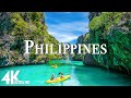 FLYING OVER PHILIPPINES (4K UHD) - Relaxing Music Along With Beautiful Nature Videos - 4K Video HD