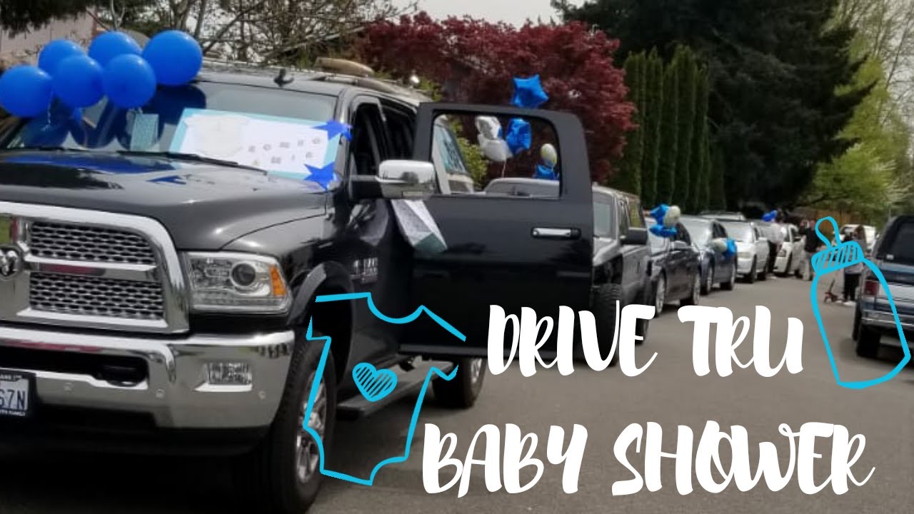 DRIVETHRU BABY SHOWER DUE TO THE COVID 19 YouTube