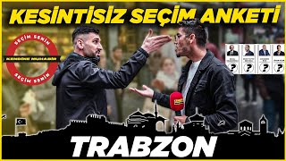 Trabzonda Muhabi̇re Li̇nç Gi̇ri̇şi̇mi̇ Trabzon Kesintisiz Seçim Anketi Sokak Röportajları