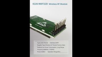 LLCC68 LoRa 868MHz 915MHz Wireless Module 22dBm Long Range 5km