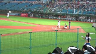 20140509 Lamigo vs 統一 - 郭嚴文 應援曲