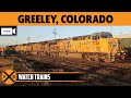 Greeley, Colorado, USA | LIVE Train Camera (Fixed View — South)