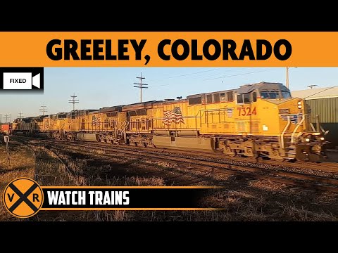 Greeley Railway South View live cam preview