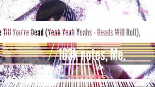 [Black Midi] Dance Till You're Dead (Yeah Yeah Yeahs - Heads Will Roll), 163k notes, Me. screenshot 4
