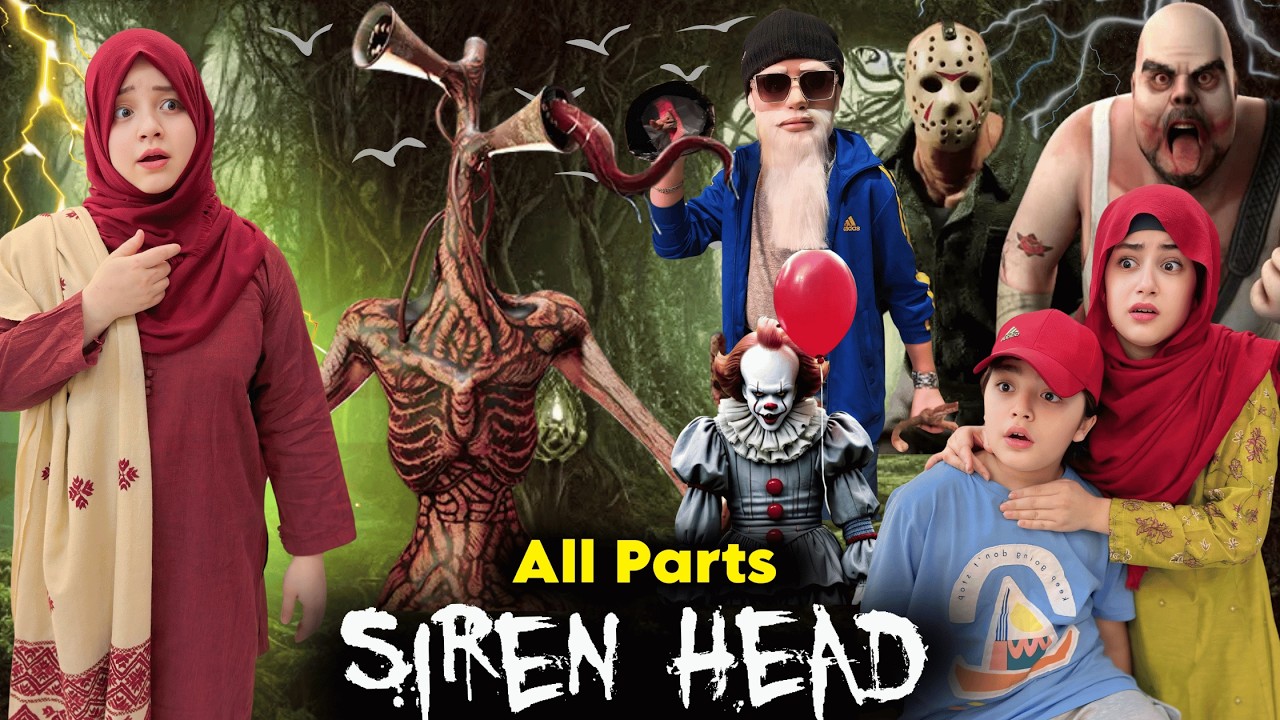 Why Siren Head Came To Our Home 🏡  And Take Shaheer With Him 😨 Siren Head All Parts | Rida Naqqash