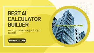 Best AI Calculator Builder: Boost Business Efficiency with Custom Tools