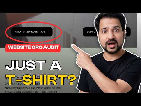 Video thumbnail for the Vinny's Silent Art CRO Audit teardown