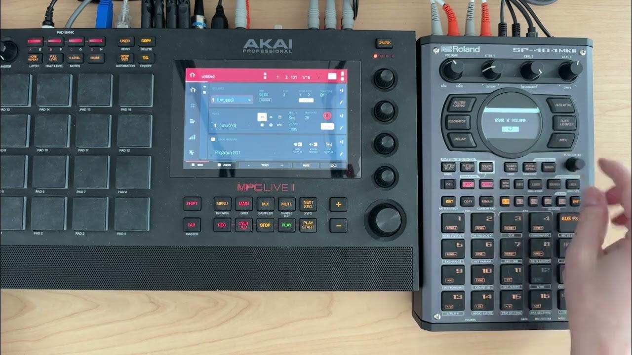 SP404 mk2 Adjusting Pattern Volume YouTube