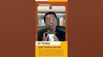 What Are Tokens in AI? - AI EP8 #aitools #LearnAI #aisimplified