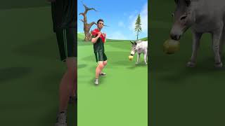 Scary Teacher &amp; Cow so funny 😱😱 Lemon 356 #funny #scaryteacher3d #cartoon #shorts