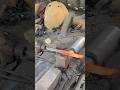 flattening on the knife #knifeskills #blacksmith #usa