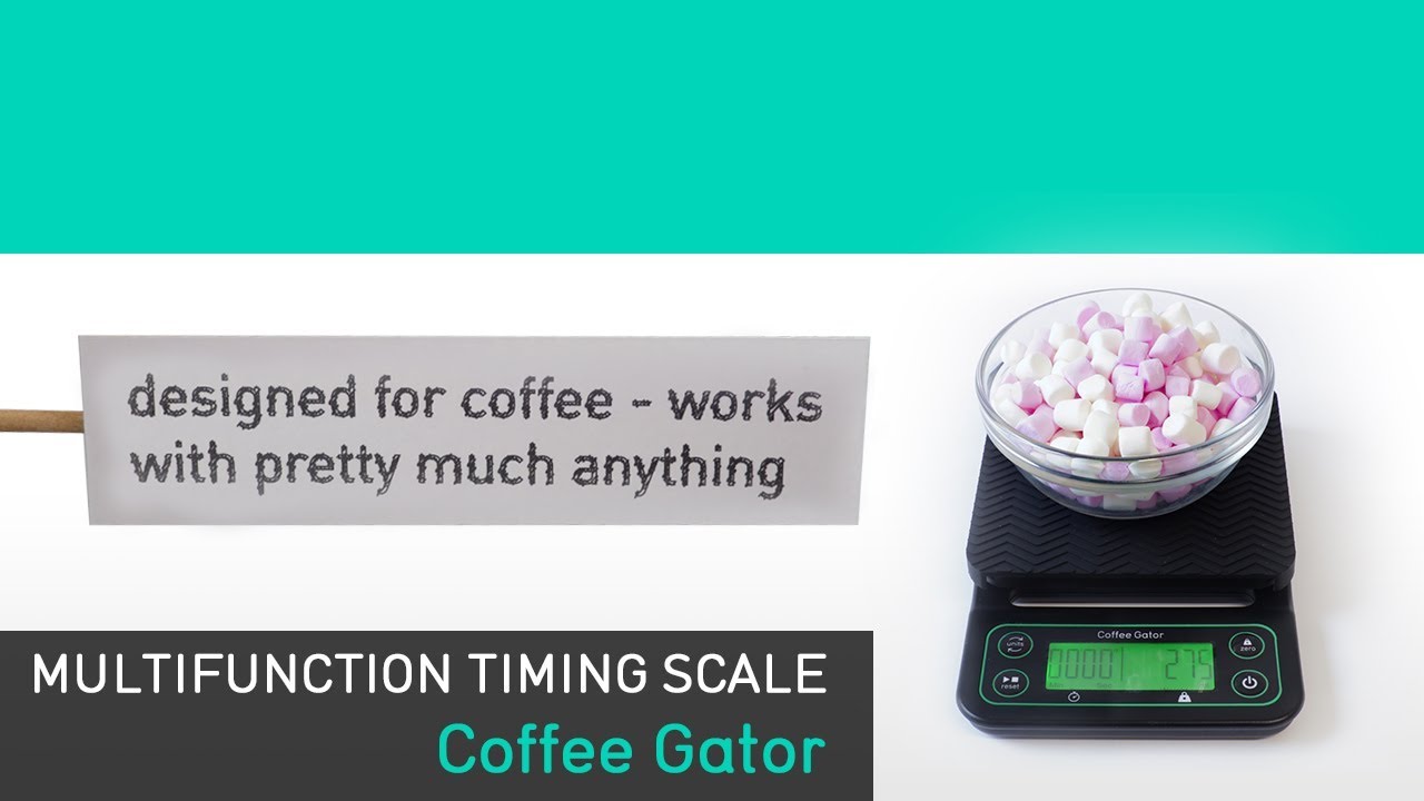 Coffee Gator Multifunction Digital Scales - Because incredible coffee is  about the detail 