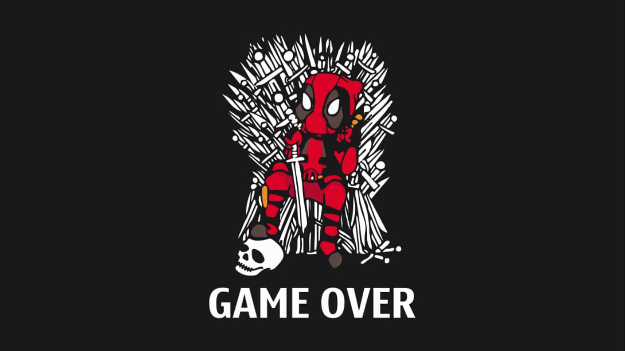 Картинки на рабочий стол game over